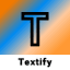 Textify logo